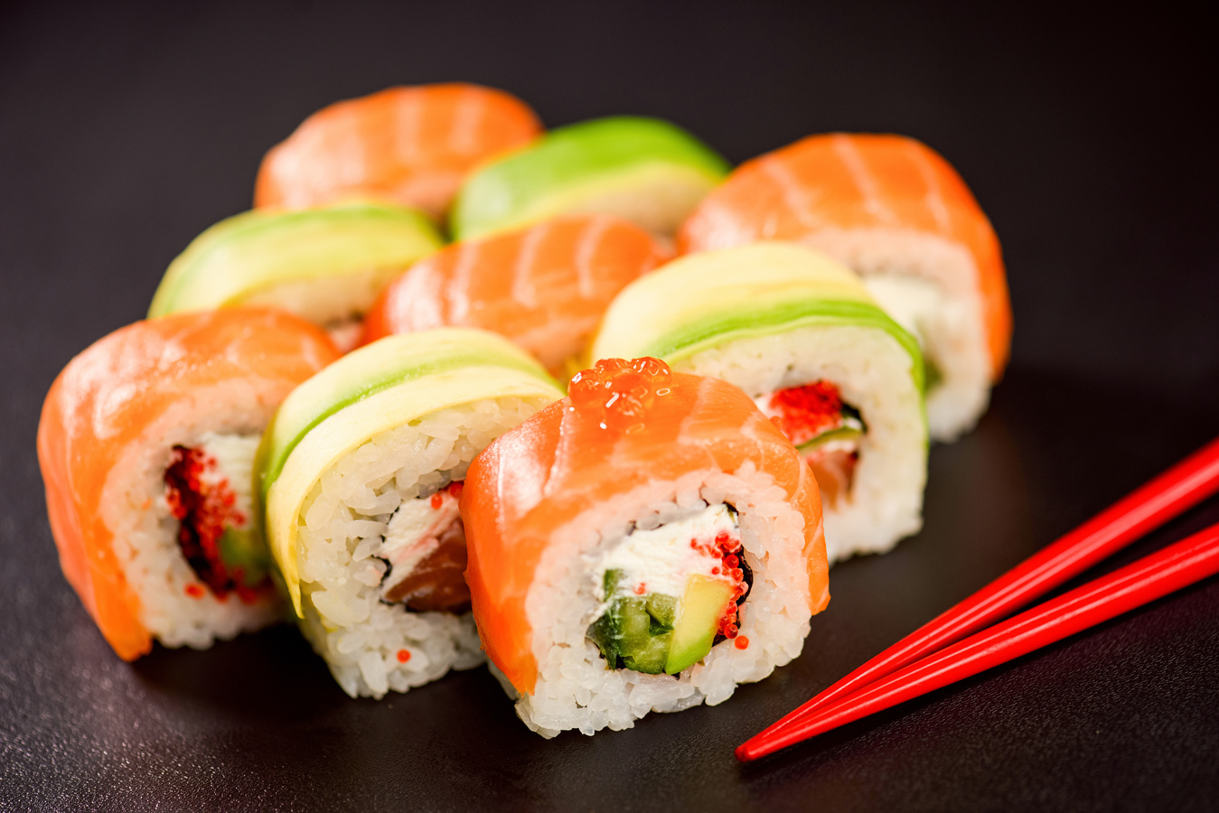Uramaki Sushi Rolls